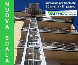 Traslochi Fazzini - Scala per Traslochi 30 metri - Traslocare a Lucca